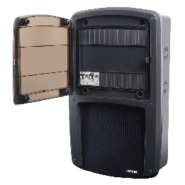 Coffret mobilhome - 2 raccordements 16A avec protection par disjoncteur différentiel - OHMTEC