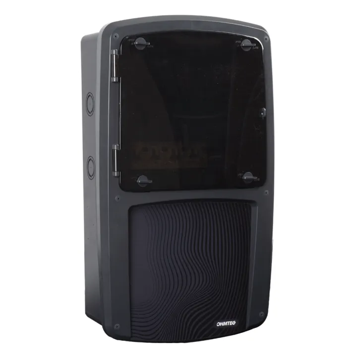 Coffret mobilhome - 4 raccordements 16A avec protection par disjoncteur différentiel - OHMTEC