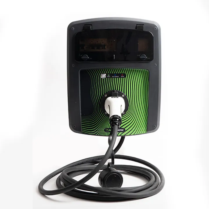 Coffret de recharge 7,4 kW avec contrôleur de charge et protection électrique + câble de 5m avec fiche T2