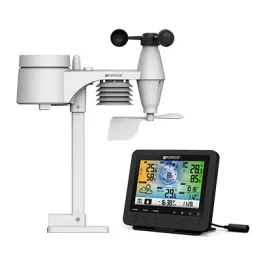 Station météo Multi-fontions sans fil écran couleur + capteur extérieur