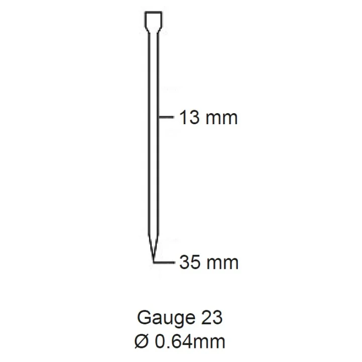 Cloueuse pneumatique 1/4"
