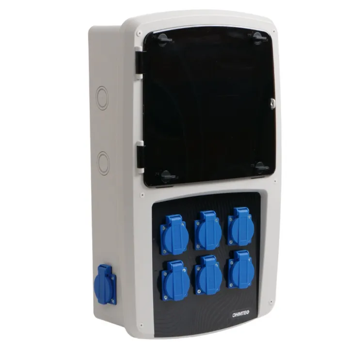 Coffret électrique étanche de 8 prises monophasés 16A – 230V NALTO