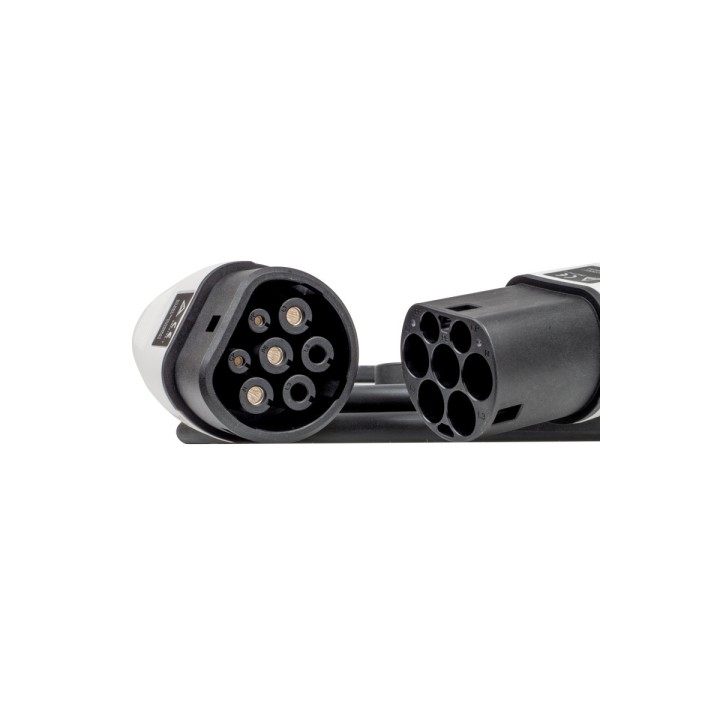 Câble charge T2 32A 3x6mm² +20,5mm² 230V monophasé 5m mâle OHMTEC