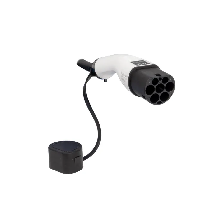 Câble charge T2 32A 3x6mm² +20,5mm² 230V monophasé 5m mâle OHMTEC