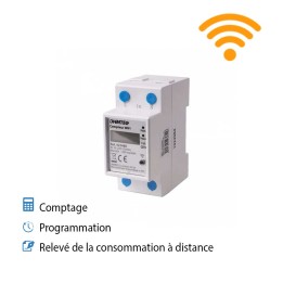 Kit comptage connecté wifi + programmation + relevé à distance pour borne de recharge 3,7kW et 7,4 kW