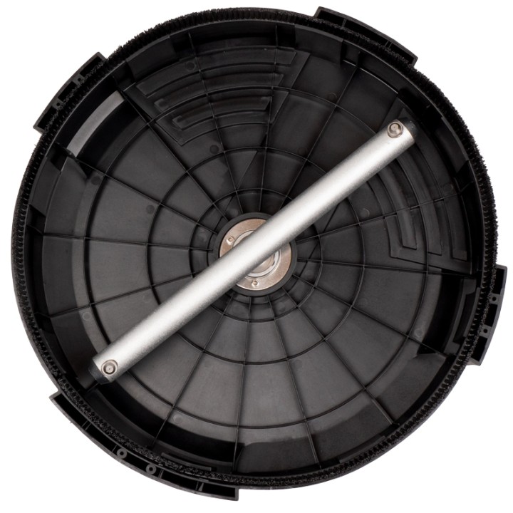 Brosse rotative de sol 15" + rallonge 30cm à connexion rapide ¼’ pour nettoyeur haute pression STEINER ref.216004 et ref.216005