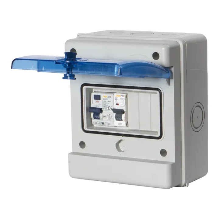 Coffret de recharge 3.7 kw avec contrôleur de charge et câble de 5m + coffret de protection 16A OHMTEC