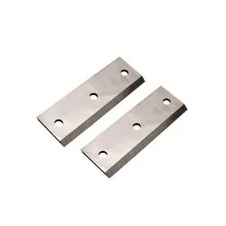 Jeu de 2 fers pour broyeur de végétaux thermique Saint Pierre Du Champ Réf 500331