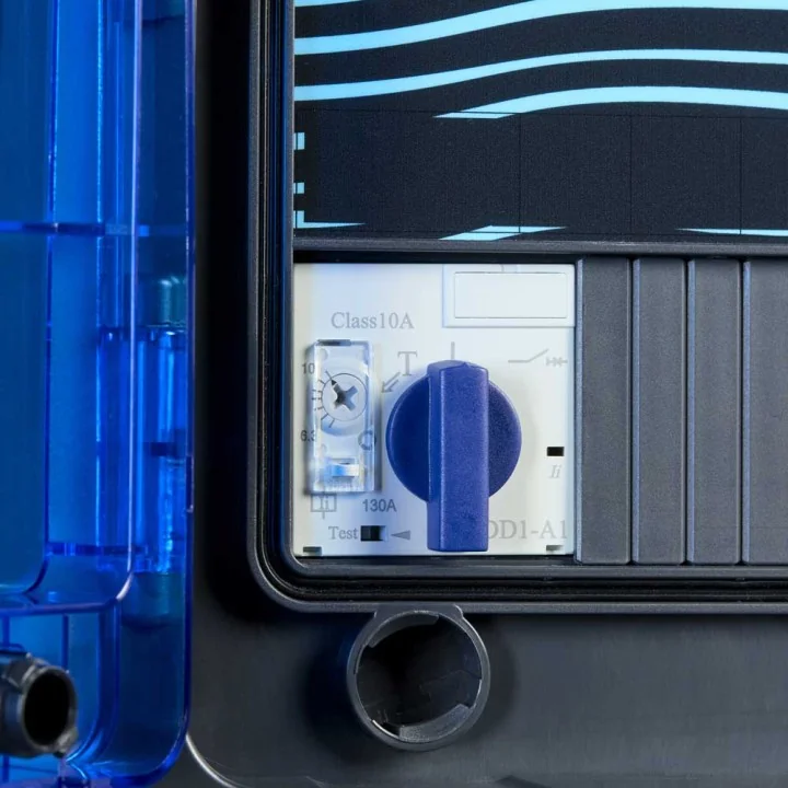 Coffret piscine pour filtration + éclairage + traitement de l'eau NALTO