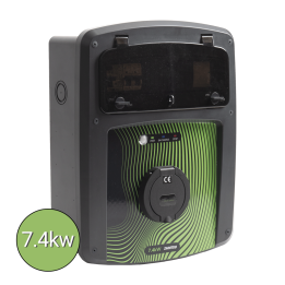 Coffret de recharge 7.4 kW avec contrôleur de charge et protection électrique OHMTEC