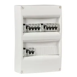 Tableau électrique équipé logement T3 à T4 rénovation 3 différentiels 40A + 10 disjoncteurs NALTO