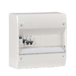 Tableau électrique équipé et câblé NF spécial extension 1 différentiel 40A + 2 disjoncteurs 3kA NALTO