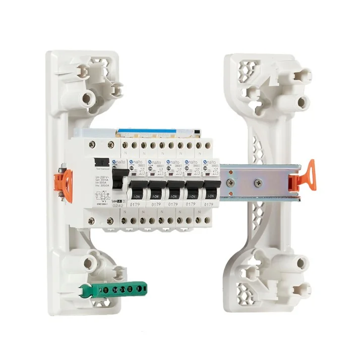 Tableau électrique équipé et câblé NF logement T1 neuf 1 différentiel 40A + 5 disjoncteurs NALTO