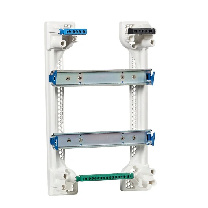 Tableau électrique vide 2 rangées 26 modules Rail Amovible NF NALTO + Porte