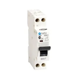 Disjoncteur à vis 16A - 1P+N - 3kA NF NALTO