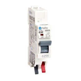Disjoncteur 20A automatique 1P+N 4.5kA NALTO
