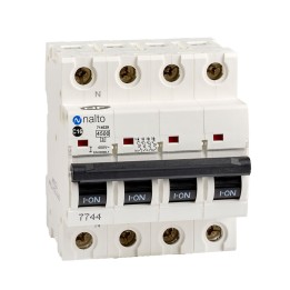Disjoncteur tétrapolaire 16A - courbe C- 400V~
