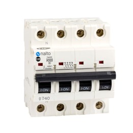 Disjoncteur tétrapolaire 20A - courbe C- 400V~