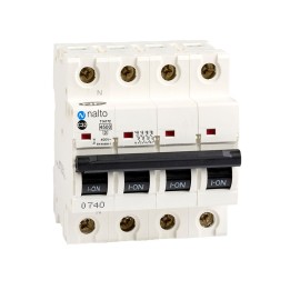 Disjoncteur tétrapolaire 32A - courbe C- 400V~