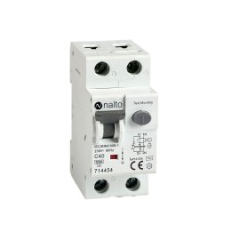 Disjoncteur Différentiel 40A - 30mA 1P+N Courbe C NALTO