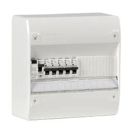 Tableau électrique équipé et câblé NF logement T1 neuf 1 différentiel 40A + 5 disjoncteurs NALTO