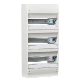 Tableau électrique vide 3 rangées - 39 modules à rail amovible NF NALTO
