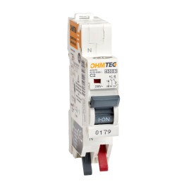 Disjoncteur 1P+N 4.5KA - 2A NF OHMTEC