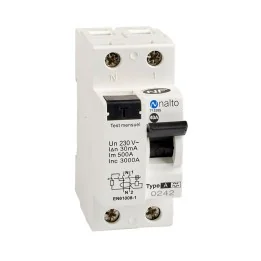 Interrupteur différentiel 40A 30 mA type A NF NALTO