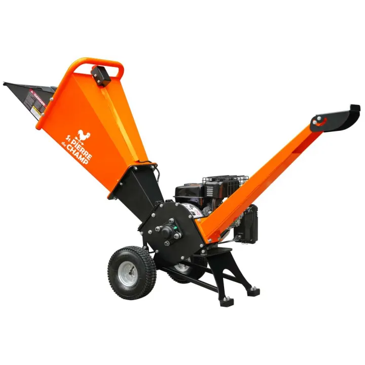 Broyeur de végétaux et de branches thermique essence 212cc 60mm ST PIERRE DU CHAMP