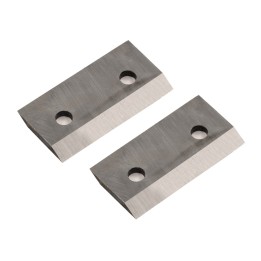 Jeu de 2 fers pour broyeur de végétaux thermique ST PIERRE DU CHAMP Réf 500338