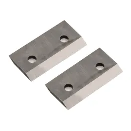 Jeu de 2 fers pour broyeur de végétaux thermique ST PIERRE DU CHAMP Réf 500338