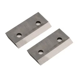 Jeu de 2 fers pour broyeur de végétaux thermique ST PIERRE DU CHAMP Réf 500338