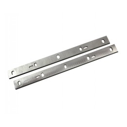 Jeu de 2 fers pour raboteuse-dégauchisseuse 1500W STEINER Réf 212114