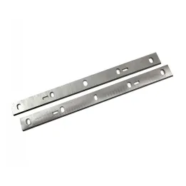 Jeu de 2 fers pour raboteuse-dégauchisseuse 1500W STEINER Réf 212114