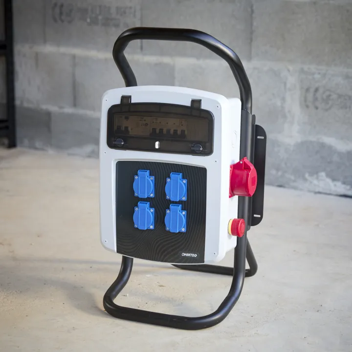 Support métallique pour coffret chantier 13 mois