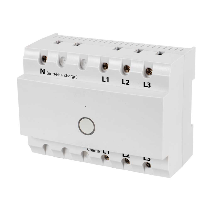 Compteur d'énergie connecté triphasé commande par wifi