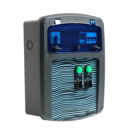 Coffret piscine pour filtration + éclairage + traitement de l'eau + pompe à chaleur NALTO