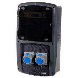 Coffret de ponton 2 prises monophasées 32A IP67 OHMTEC