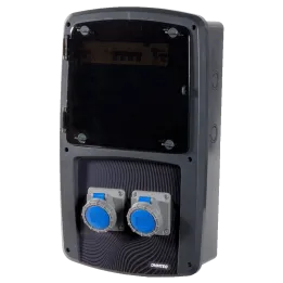 Coffret de ponton 2 prises monophasées 32A IP67 OHMTEC