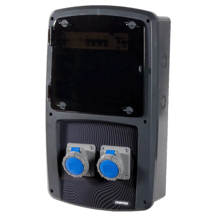 Coffret de ponton 2 prises monophasées 32A IP67 OHMTEC