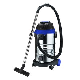 Aspirateur Eau et Poussière 1400W 30L Inox Prise synchro KORMAN