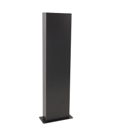 Borne métalique alu anthracite pour coffret de camping ou coffret de recharge OHMTEC