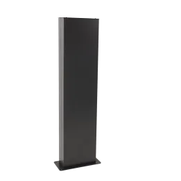 Borne métalique alu anthracite pour coffret de camping ou coffret de recharge OHMTEC