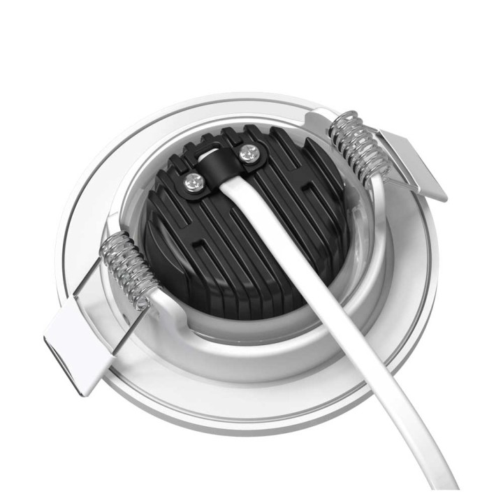 Spot blanc encastré orientable LED 6W RT 2012/RE2020