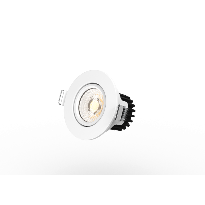 Spot blanc encastré orientable LED 8W IP65 CCT RT2012/RE2020
