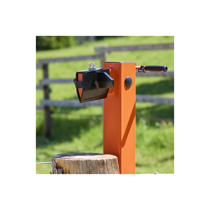 Pack fendeur de bûches électrique vertical 8T 3000W + croix + coin large de fendage ST PIERRE DU CHAMP
