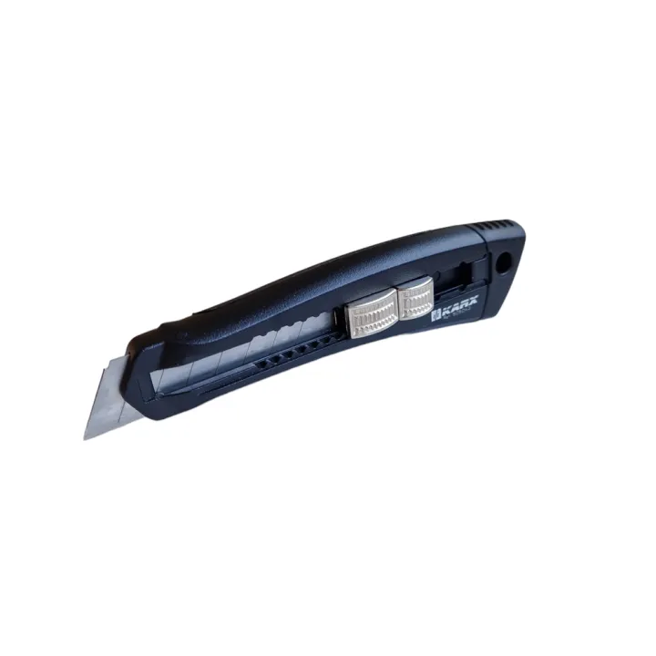 Cutter lame inox 22mm poignée renforcée KARX