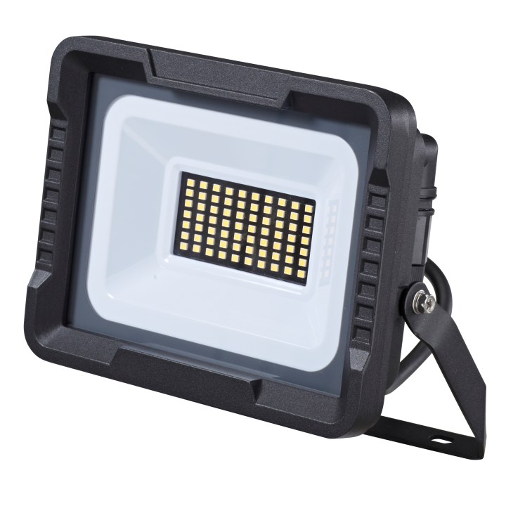 Projecteur LED extérieur à fixer 30W noir WOLTZ