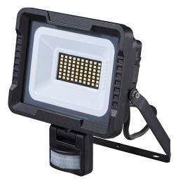 Projecteur LED extérieur à détection à fixer 30W noir WOLTZ