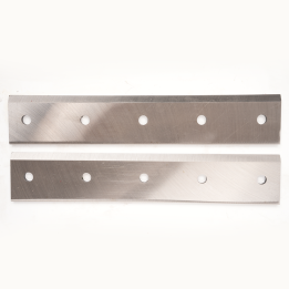 Jeu de 2 fers pour broyeur de végétaux thermique ST PIERRE DU CHAMP Réf 500339